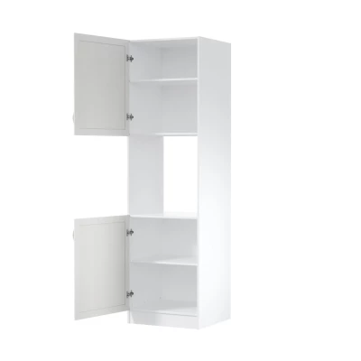 SILVARA beépített sütőhöz való konyhaszekrény - szélesség 60 cm, andersen fenyő / fehér, balos változat