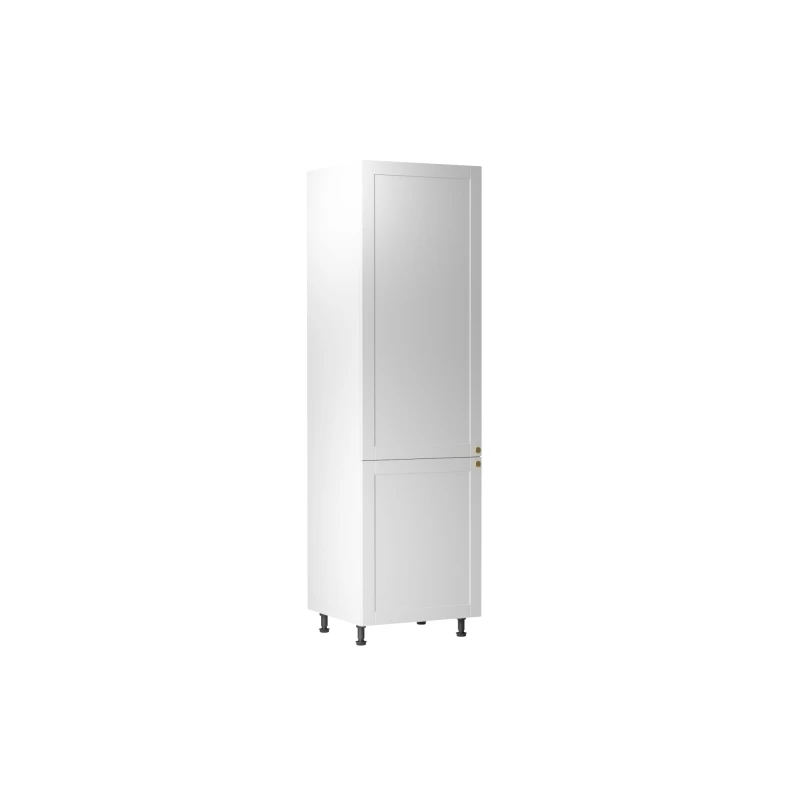 Magas konyhai polcszekrény LUMEA - szélesség 60 cm, fehér