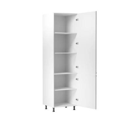 Magas konyhai polcszekrény LUMEA - szélesség 60 cm, fehér