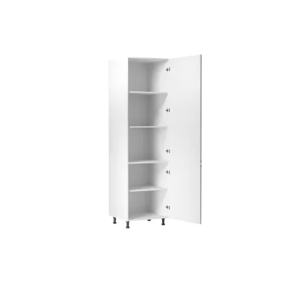 Magas konyhai polcszekrény LUMEA - szélesség 60 cm, fehér