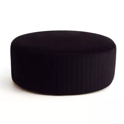 ISMARA kerek szék a nappaliba - fekete