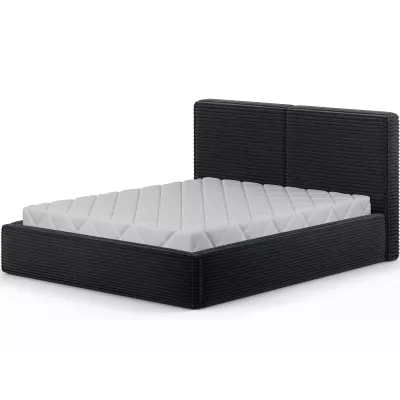 Kárpitozott franciaágy 160x200 PENVIRO 2 - antracit