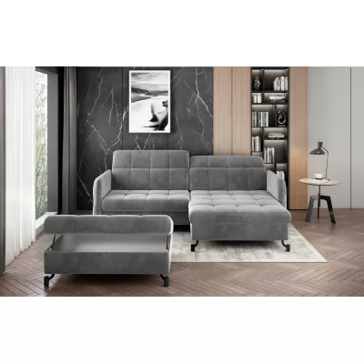 Stílusos AZARI szék - világos szürke 3