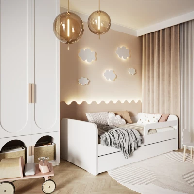 Gyerekágy 80x200 NORDELLE - fehér