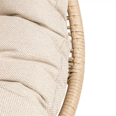 Rattan kerti szék FJORA - bézs