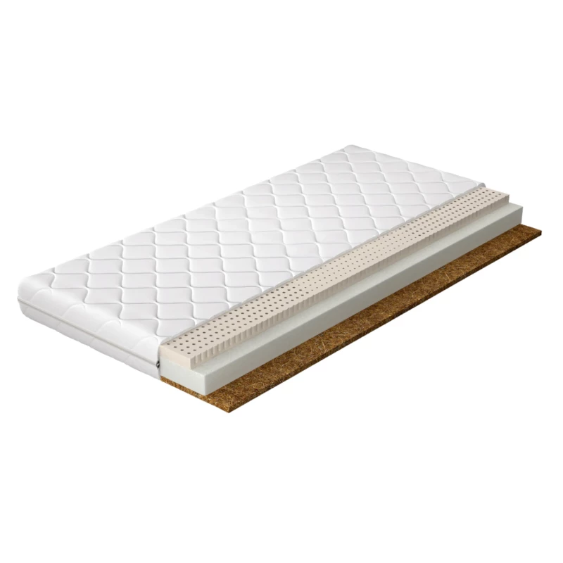 Latex matrac kókuszszőnyeggel 80x200 ONDINE 1