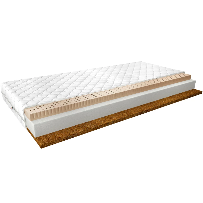 Latex matrac kókuszszőnyeggel 80x200 ONDINE 3