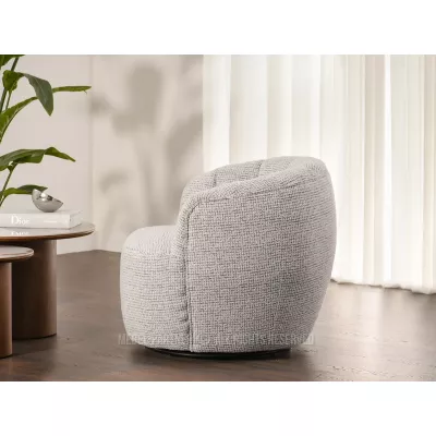 SALVA kárpitozott forgófotel - szürke