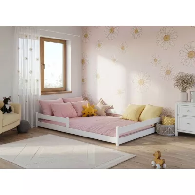 Gyerekágy padlóra helyezhető 140x200 LILINA - fehér