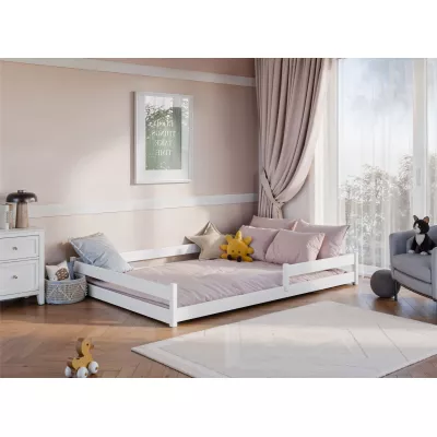Gyerekágy padlóra helyezhető 140x200 LILINA - fehér