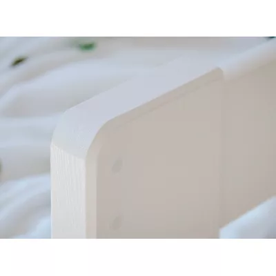 Gyerekágy pótággyal és tárolóhellyel HERMIONA - 90x200, fehér