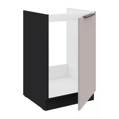 AGAFIJA egyajtós mosdószekrény - szélesség 50 cm, kasmír / fekete