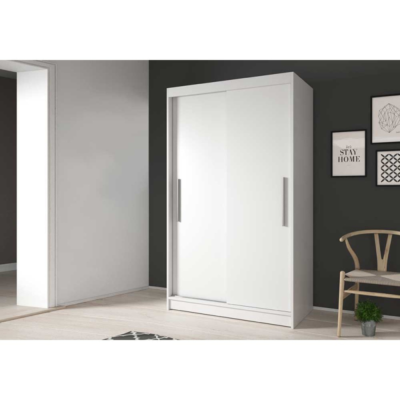 Modern gardrób Zorea 04 120 cm, fehér