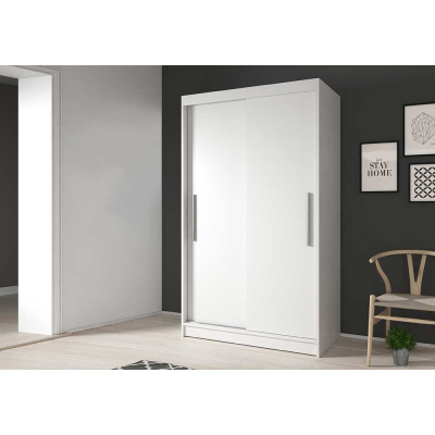 Modern gardrób Zorea 04 120 cm, fehér
