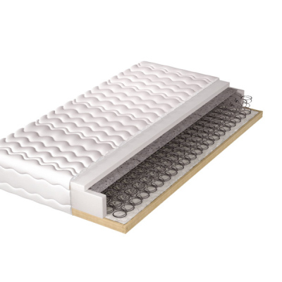 Hasan kényelmes matrac fakerettel 90x200