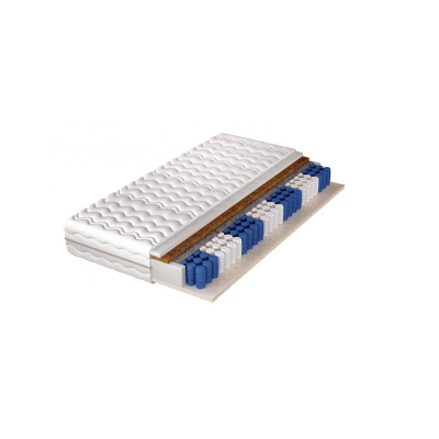 Kétoldalas matrac zónaprofilozással és különböző keménységekkel H3/H4 Novida, 80 x 200