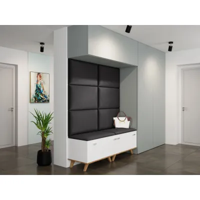 PAG kárpitozott falpanel 70x40 - fekete