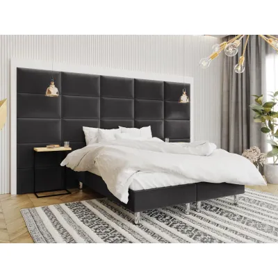PAG kárpitozott falpanel 70x40 - fekete