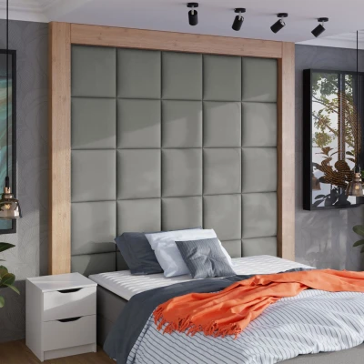 PAG kárpitozott fali panel 42x42 - szürke