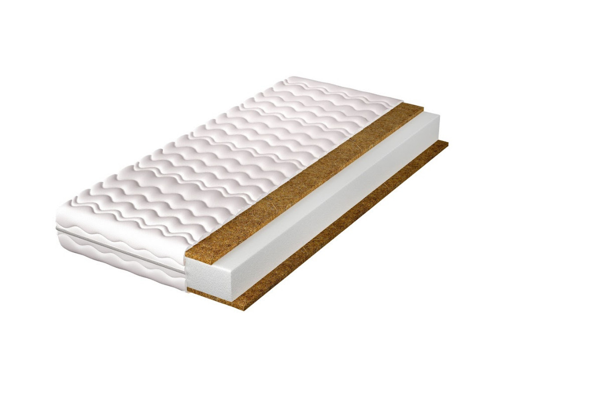 Karnik 10 kétoldalas habszivacs kókuszmatrac, extra kemény, 120x200