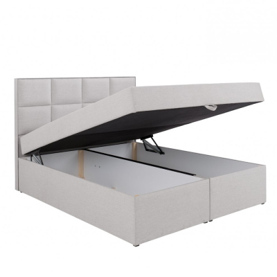 MELINDA dizájnér ágy tárolóval 180x200 MELINDA - szürke 3