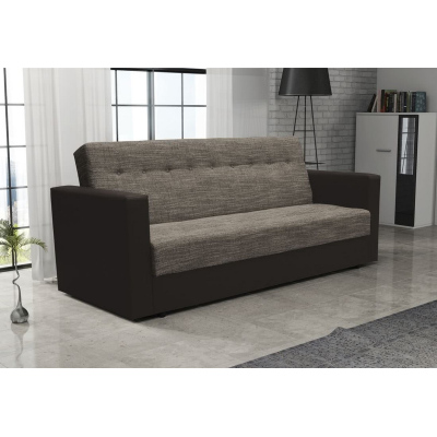 Modern MALIN kinyitható kanapé, barna
