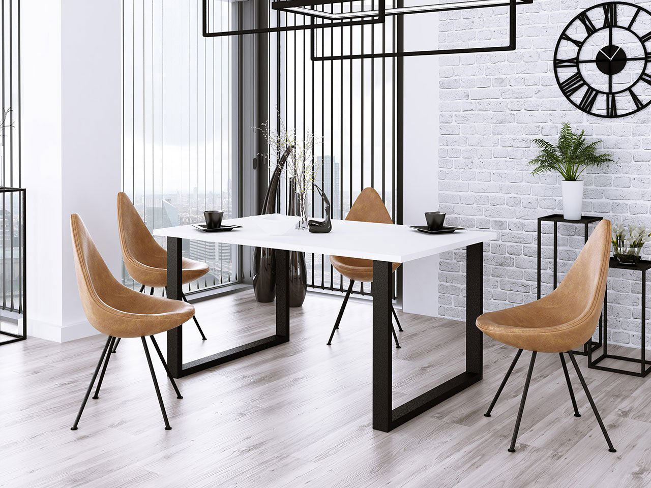 Az asztalláb megakadályozhatja, hogy az asztalfőn ülők székei behúzhatóak legyenek